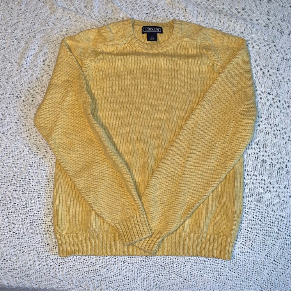 Super warm yellow sweater